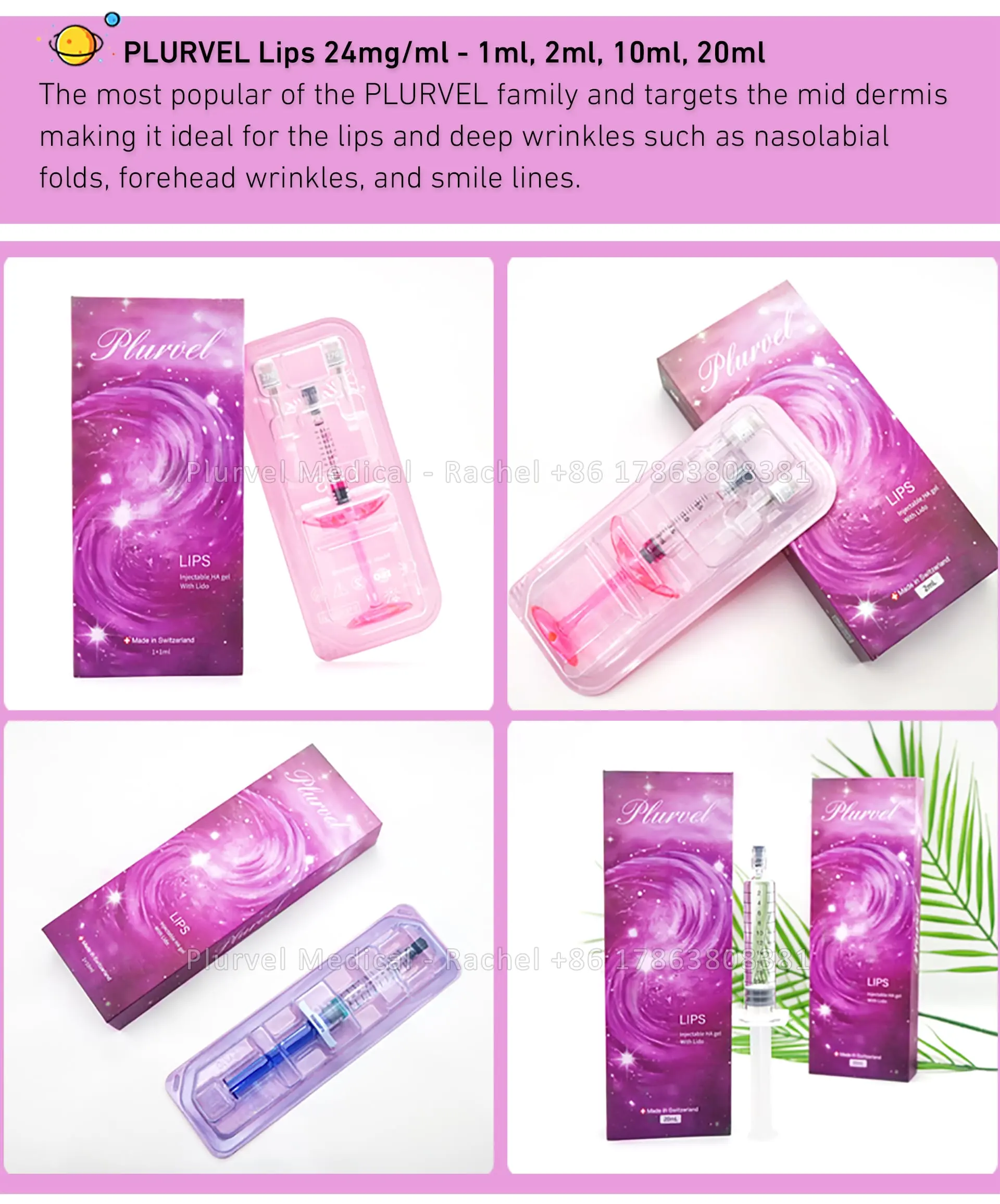 Deep Sodium Hyaluronate Facial Contouring 20ml — HA Filler / Deep product image 5