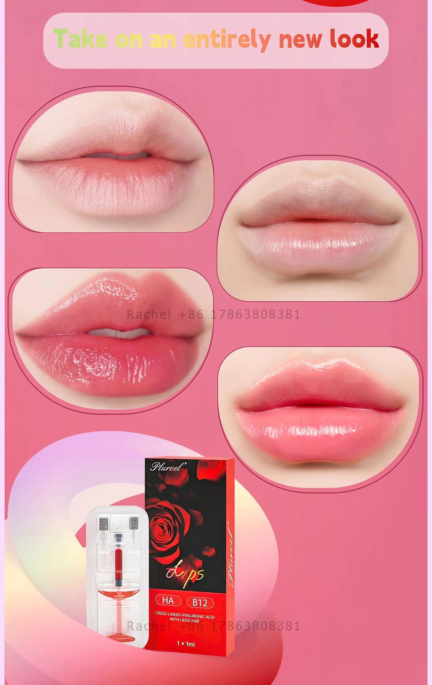 Red Lips Monophase Crosslinked HA Filler — Monophase HA / Red Lips product image 4